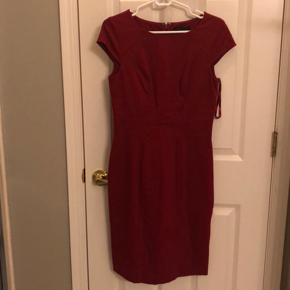 Maroon Body Shaping Dress